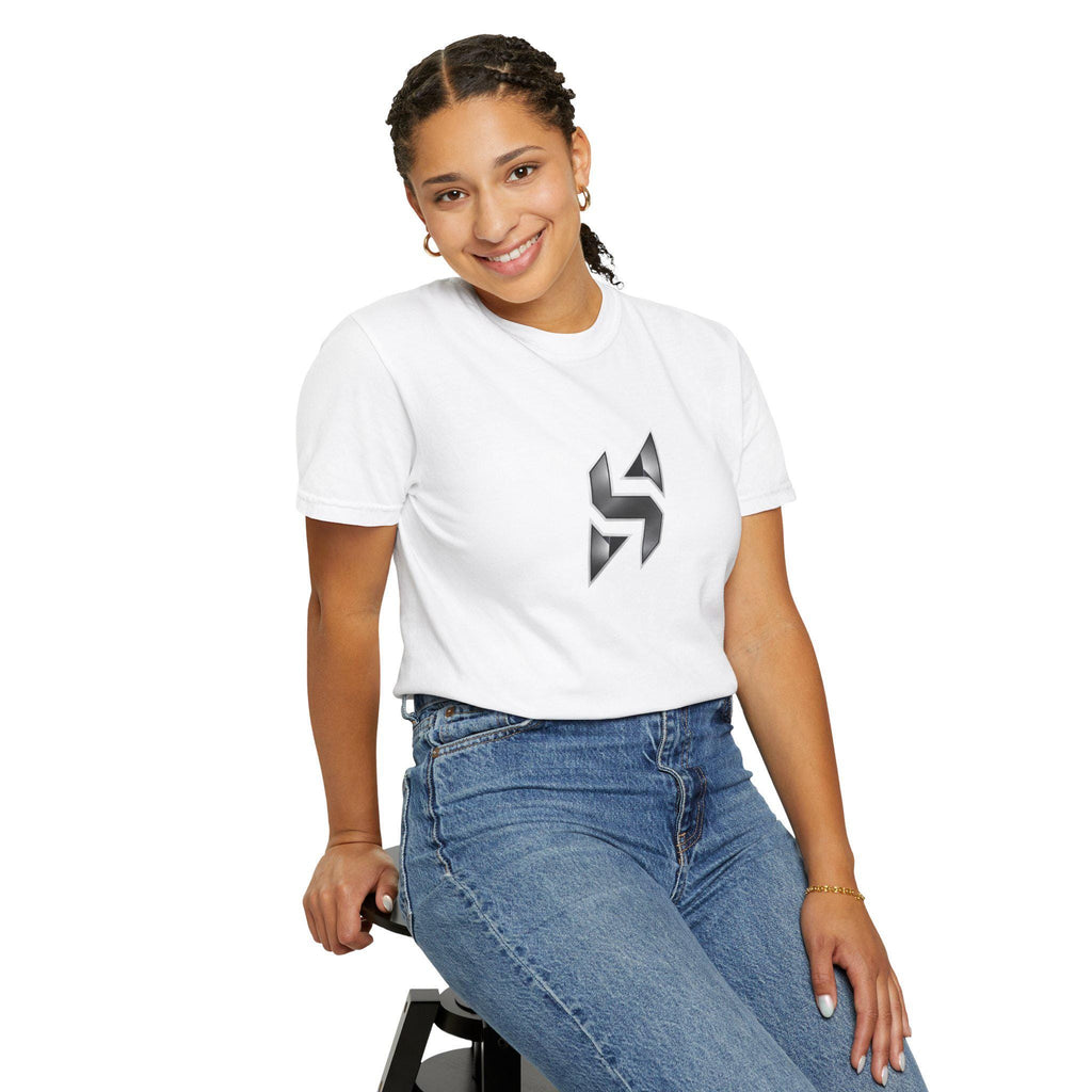 Geometric Monogram T-Shirt | Minimal Abstract Graphic Tee | Streetwear