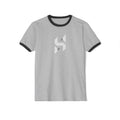 Geometric T-Shirt | Minimal Monochrome Ringer Tee | Streetwear