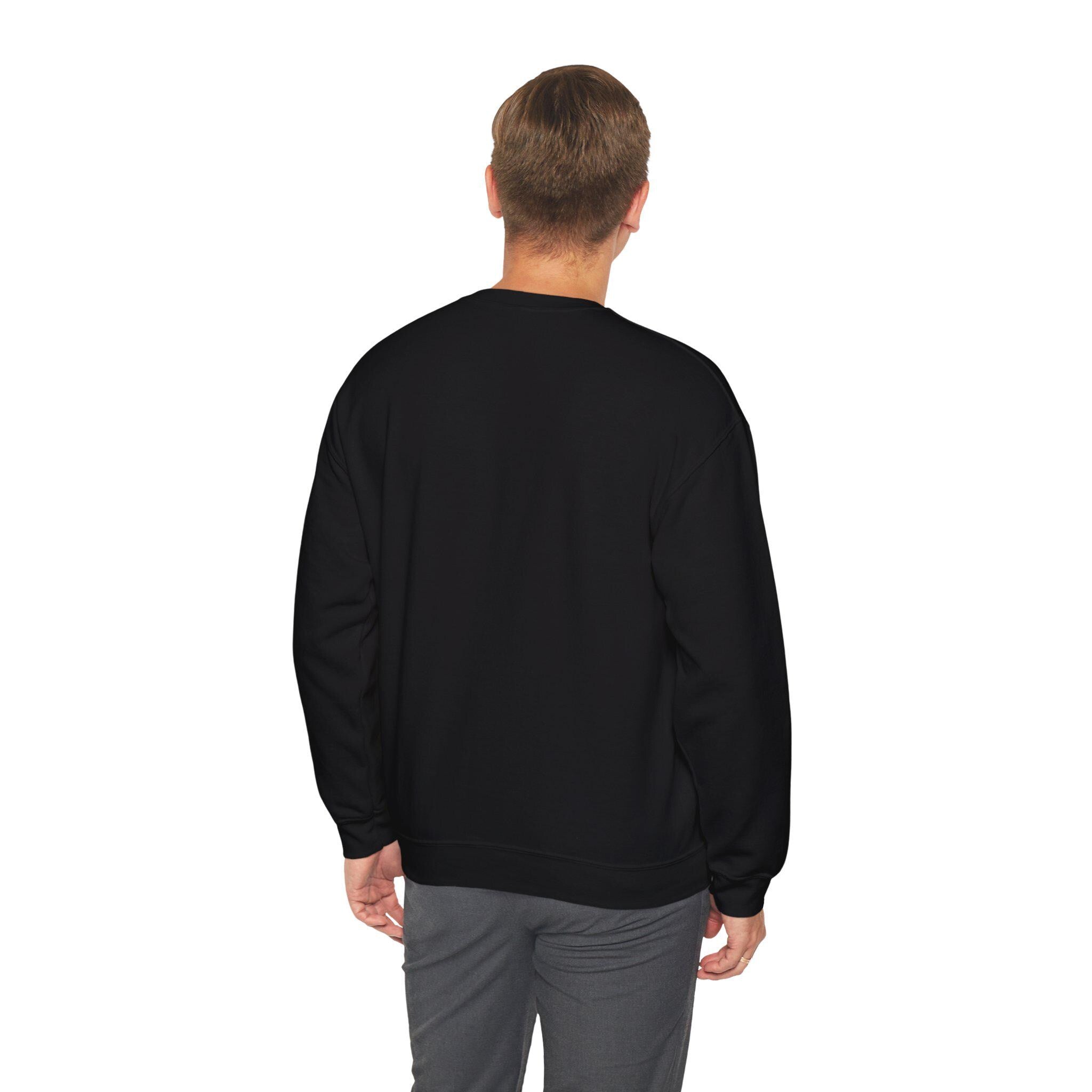 Silhouette Portal Walk, Sweatshirt | Lone Figure, Night Sky, Glowing Circle xFootball-HalfSpace Studio.