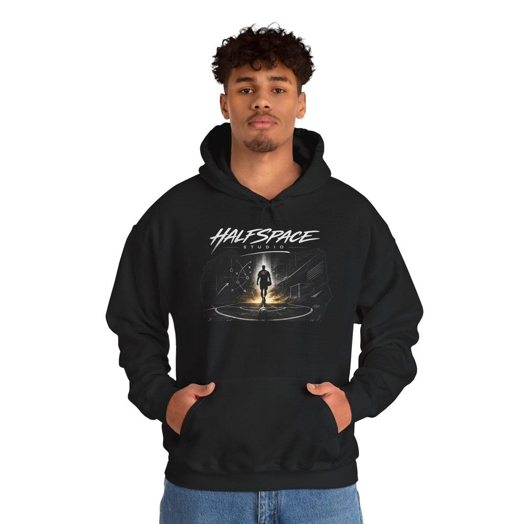 Unisex Heavy Blend™ Hooded Sweatshirt Sci Fi HalfSpace Studio.