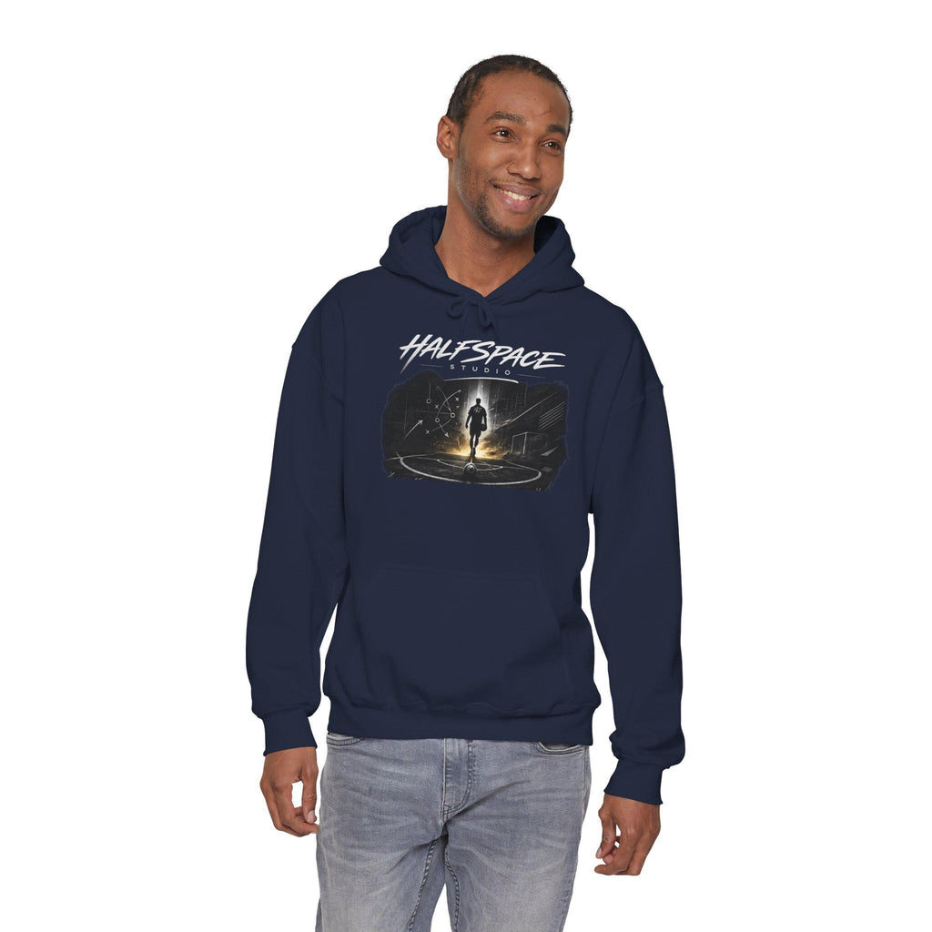 Unisex Heavy Blend™ Hooded Sweatshirt Sci Fi HalfSpace Studio.
