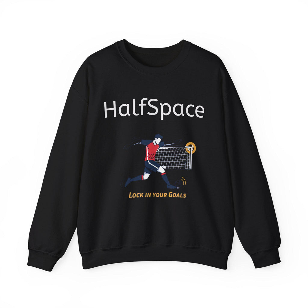 HalfSpace Soccer Player Lock In Your Goals Sweatshirt | Soccer Graphic Crewneck