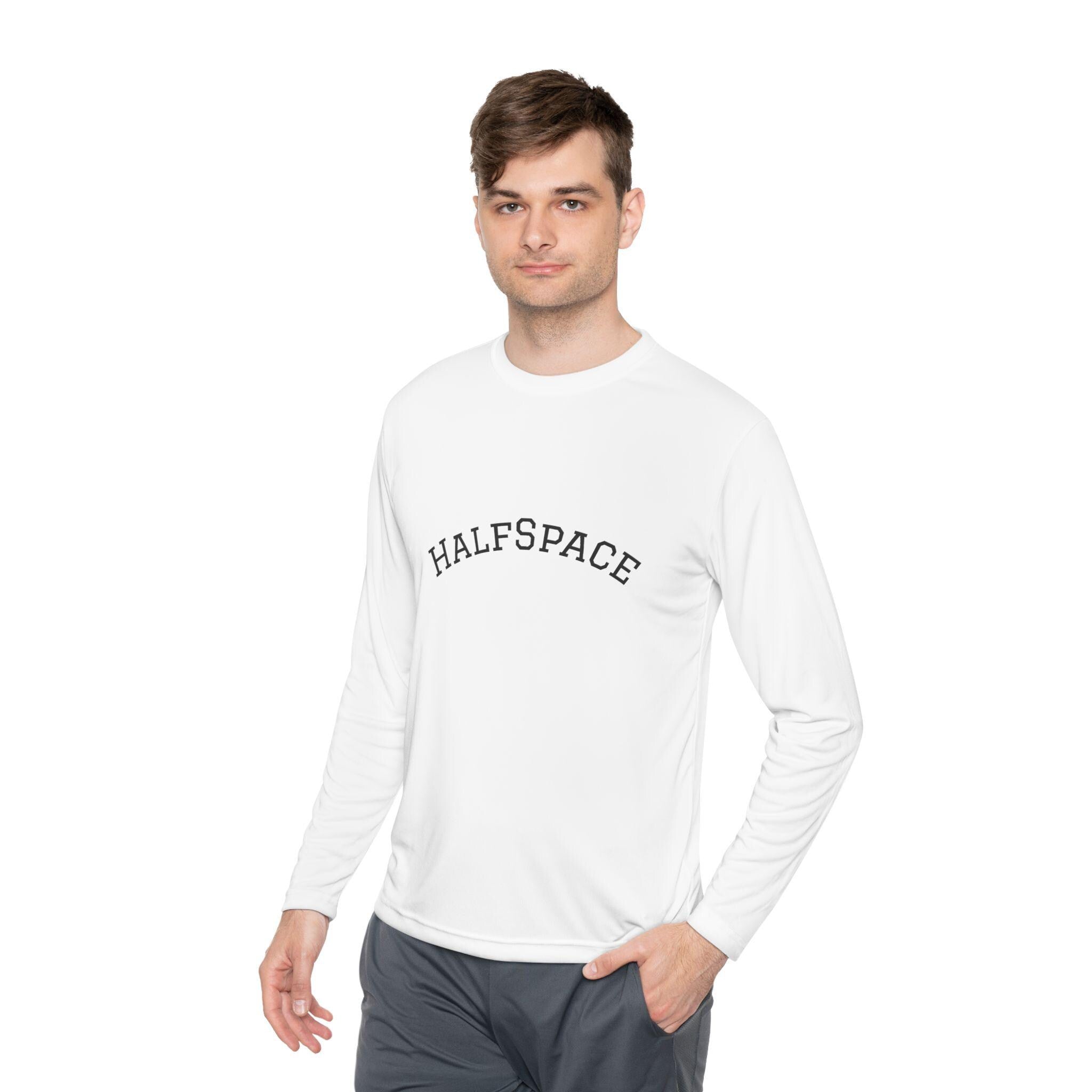 Halfspace Soccer Player Graphic Long Sleeve Tee | Score in Your Goals