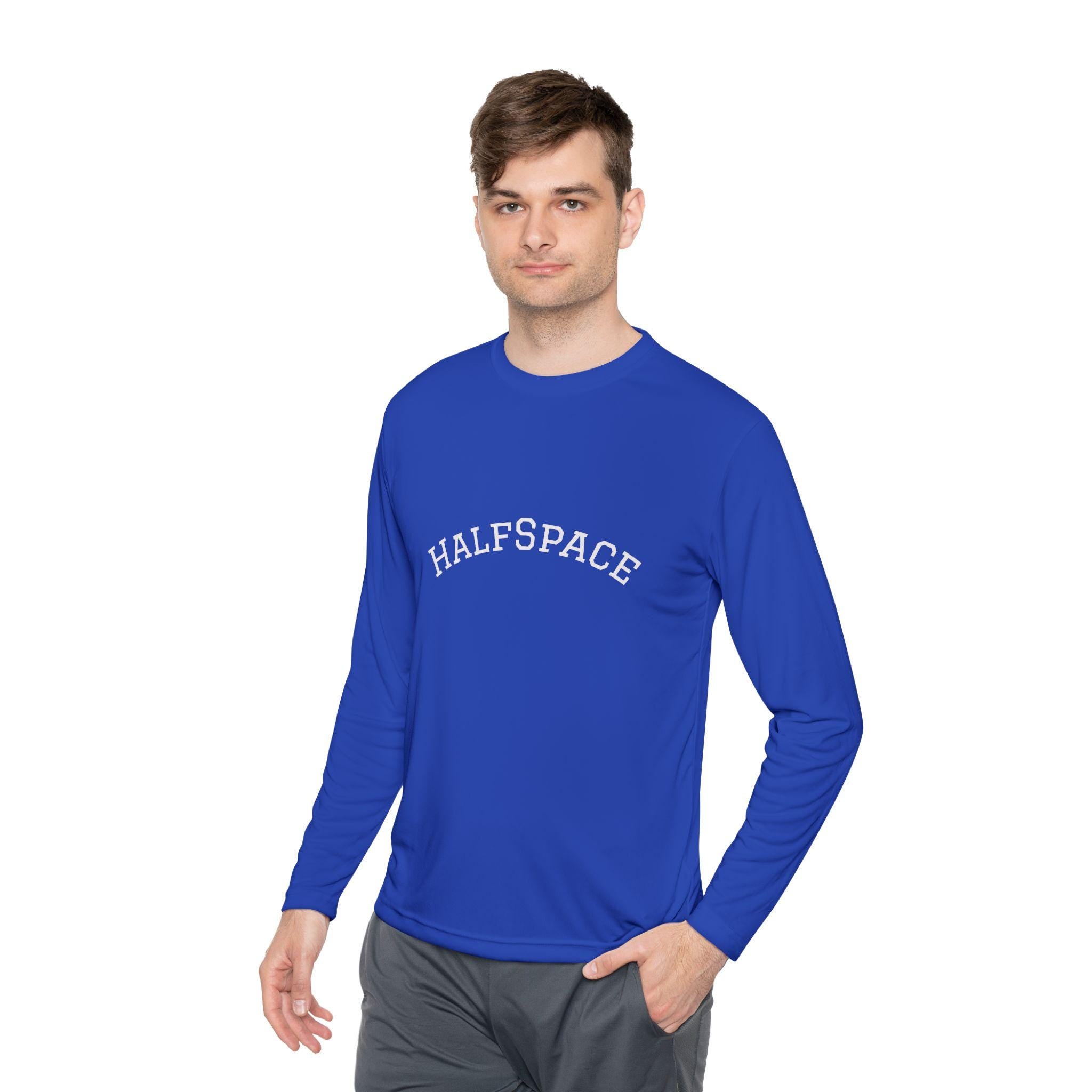Halfspace Soccer Player Graphic Long Sleeve Tee | Score in Your Goals