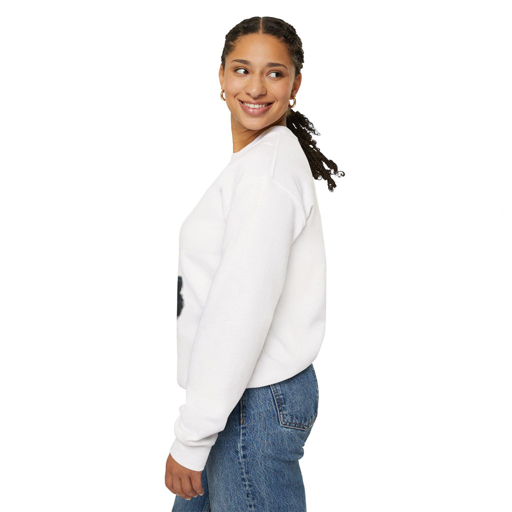 Galactic Soccer Ball Crewneck Sweatshirt | Space Football Graphic