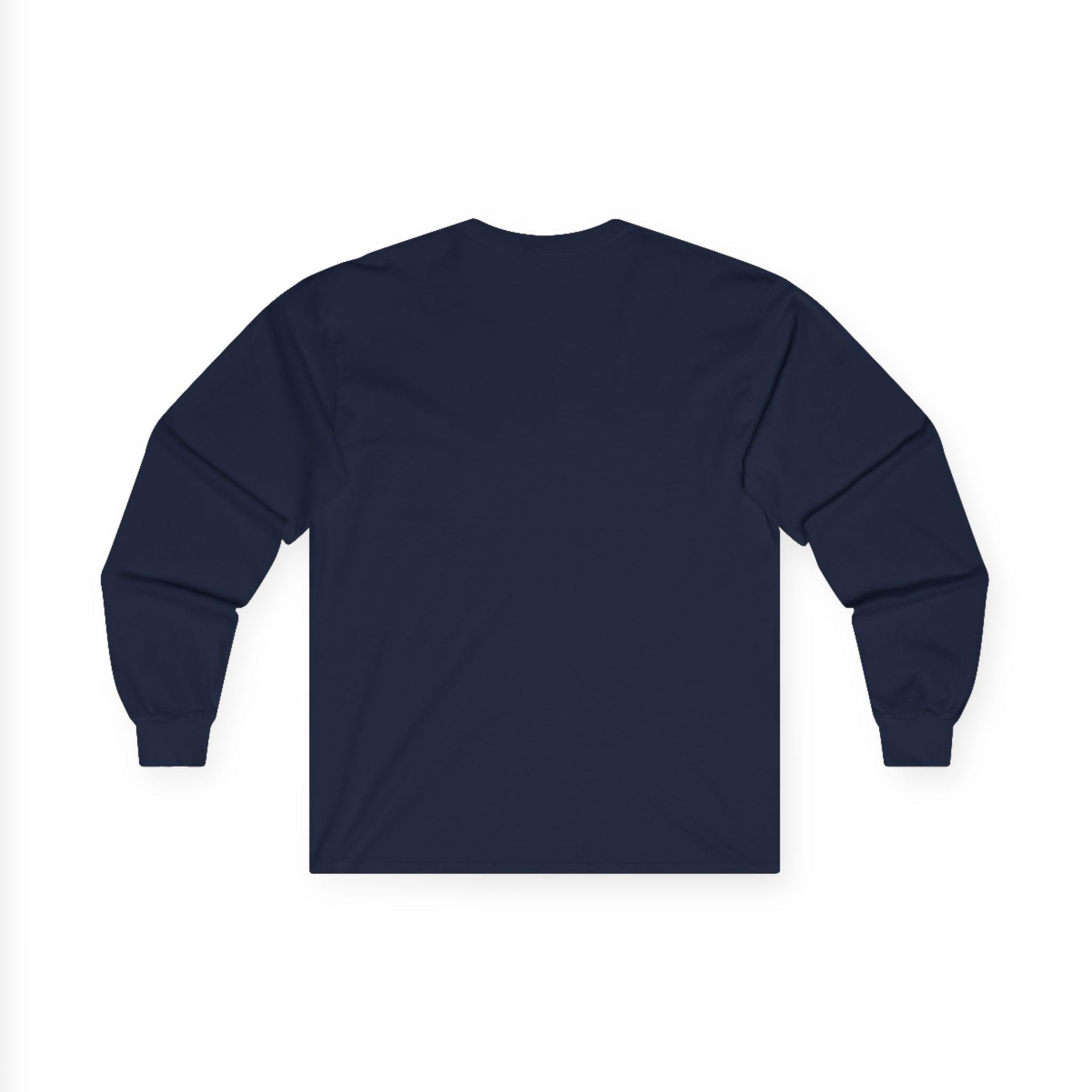HalfSpace Studio Space Football Long Sleeve Tee | Soccer Planet Graphic-HalfSpace Studio