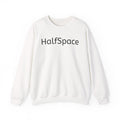 Minimal Streetwear Sweatshirt | HalfSpace Studio Logo | Unisex Football Style | Clean Urban Sweatshirt