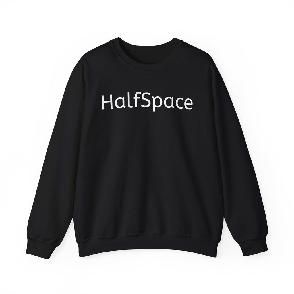 Minimal Streetwear Sweatshirt | HalfSpace Studio Logo | Unisex Football Style | Clean Urban Sweatshirt