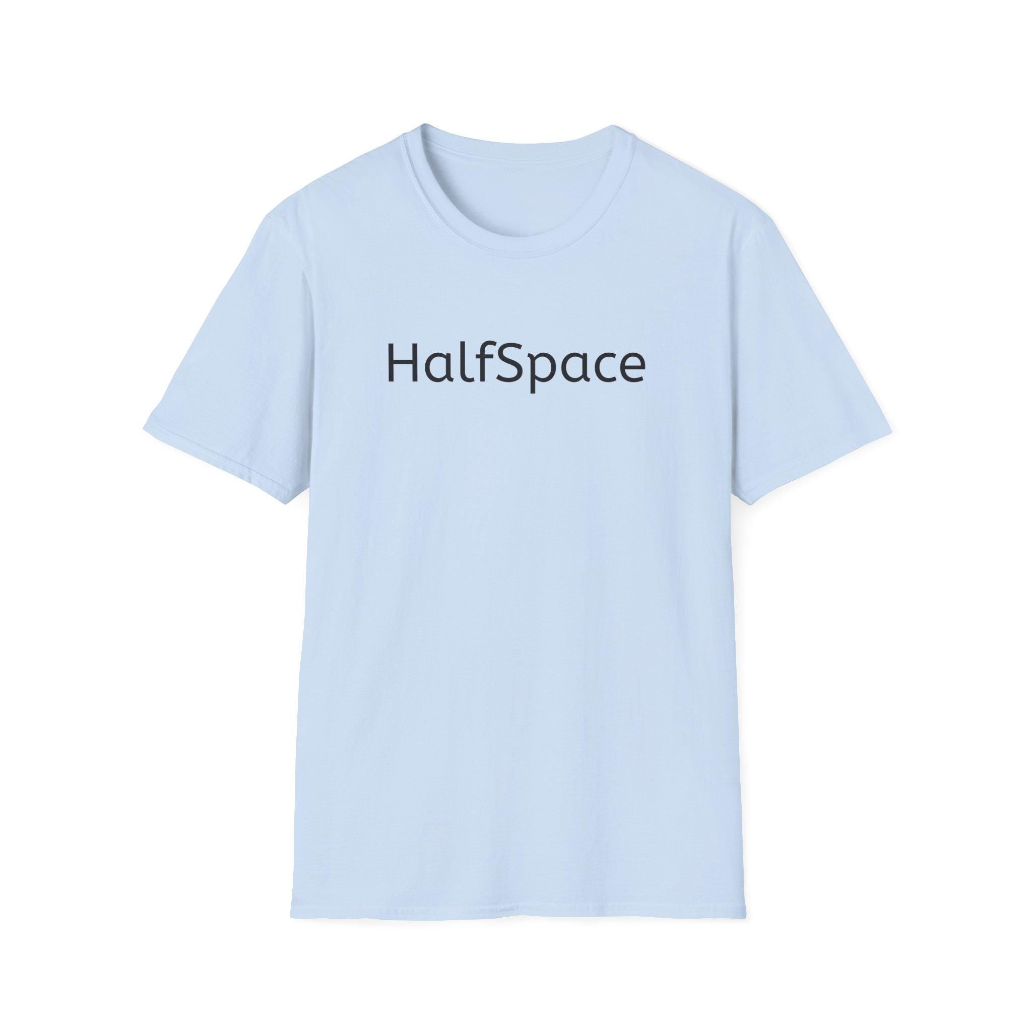 HalfSpace Logo T-Shirt | Minimalist Brand Graphic Tee | Soft Cotton Streetwear