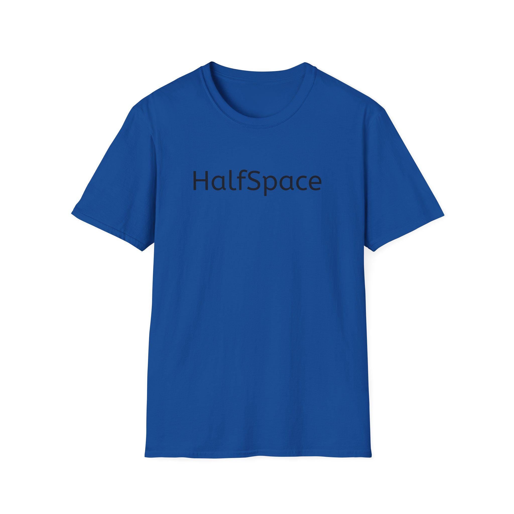 HalfSpace Logo T-Shirt | Minimalist Brand Graphic Tee | Soft Cotton Streetwear