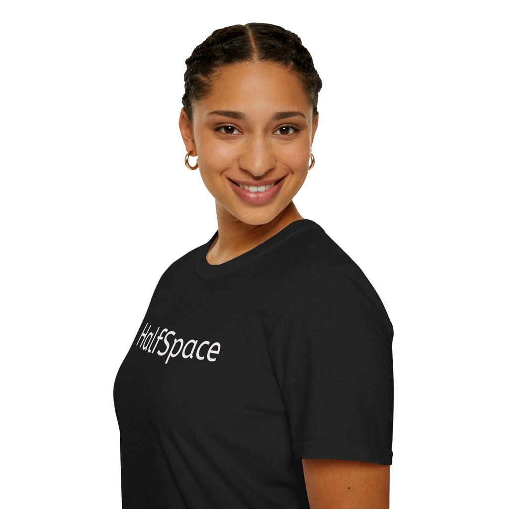 HalfSpace Logo T-Shirt | Minimalist Brand Graphic Tee | Soft Cotton Streetwear