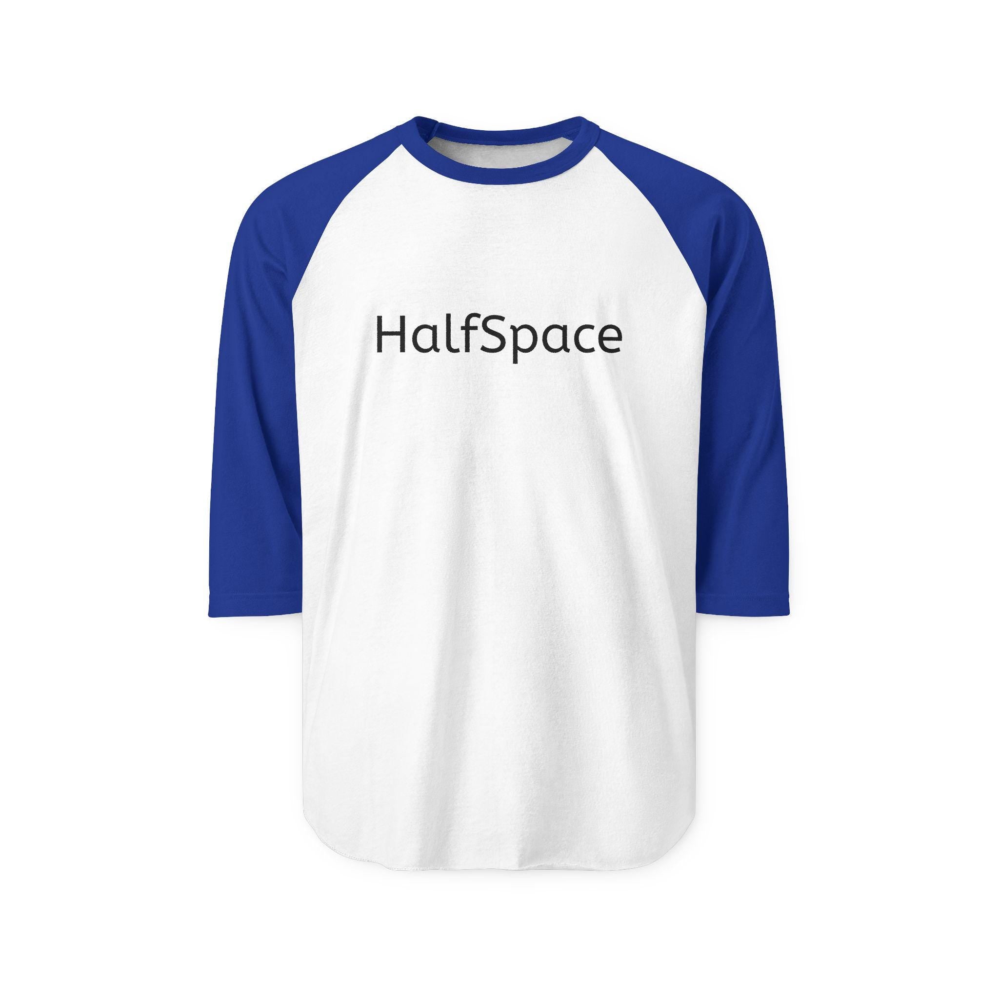 Raglan Shirt | Black Body White Contrast Sleeves, 3/4 Length Unisex Tee