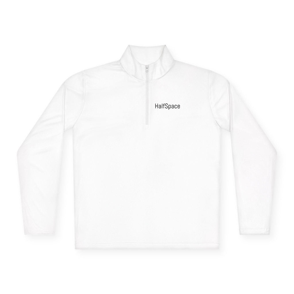 HalfSpace logo Quarter-Zip Pullover | Minimalist embroidered chest | Zip Jacket | Streetwear | Minimal Streewear Pullover