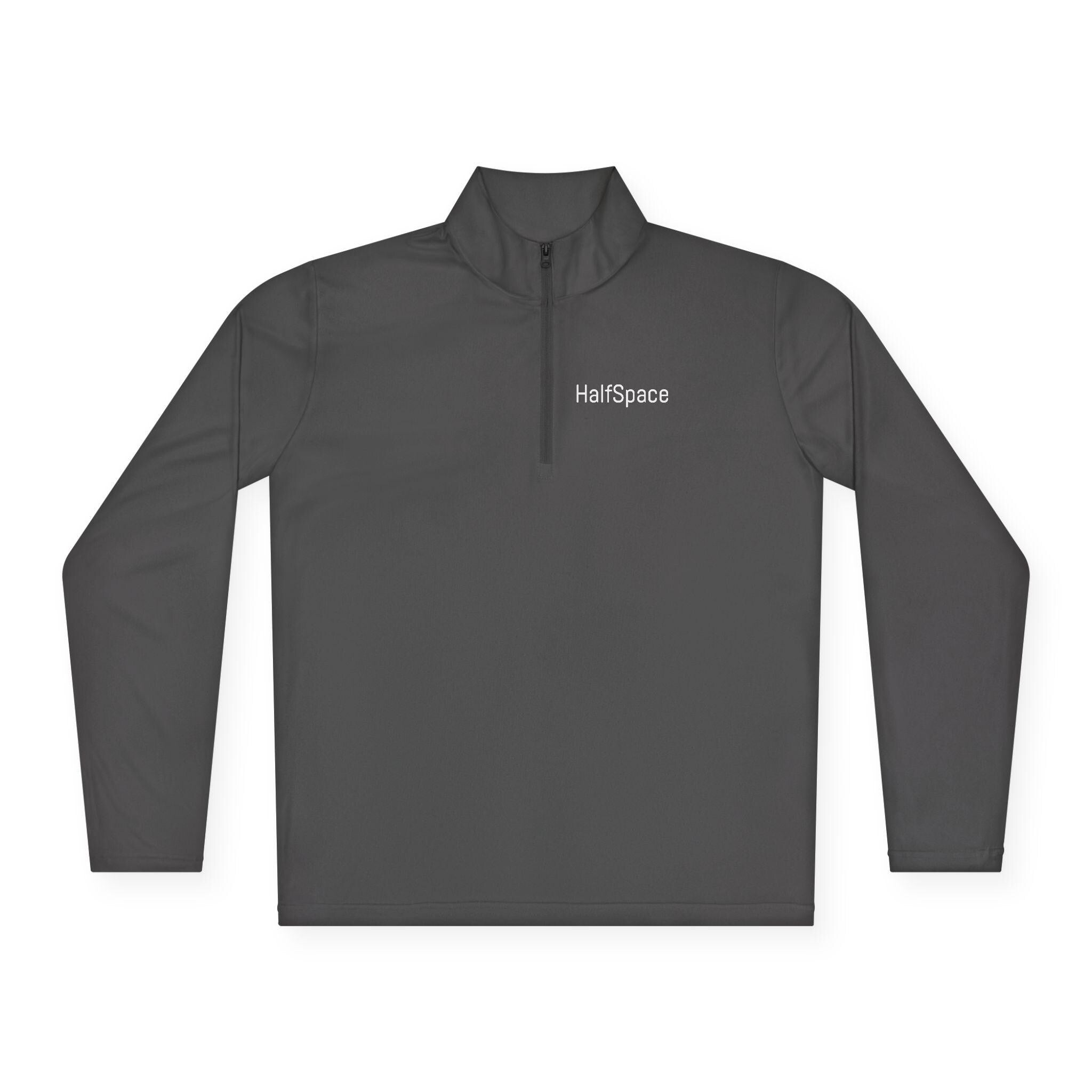 HalfSpace logo Quarter-Zip Pullover | Minimalist embroidered chest | Zip Jacket | Streetwear | Minimal Streewear Pullover