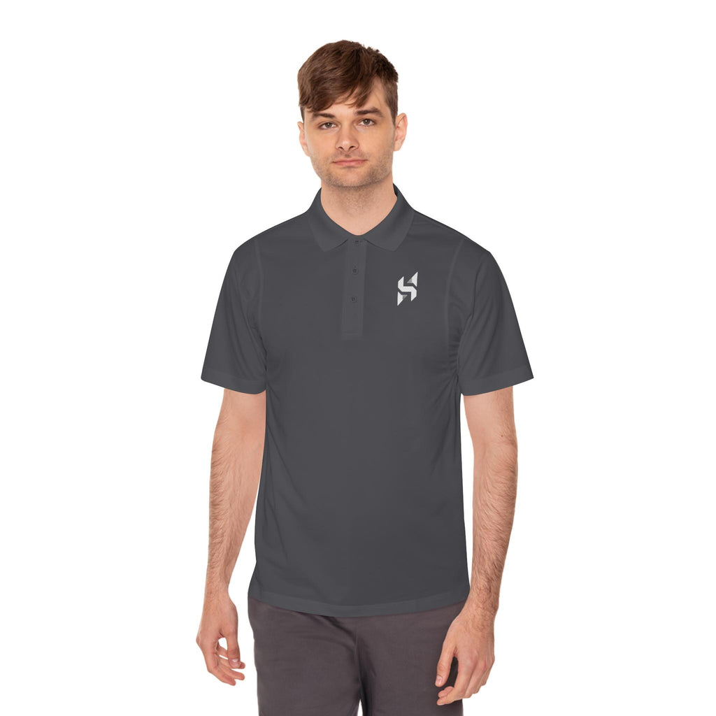 Minimal Geometric HS Logo Polo | Minimal | Streetwear | HalfSpace Studio Branding