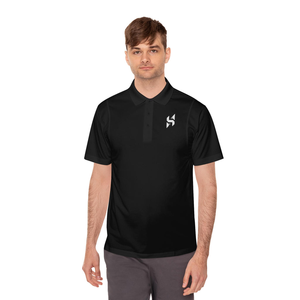 Minimal Geometric HS Logo Polo | Minimal | Streetwear | HalfSpace Studio Branding