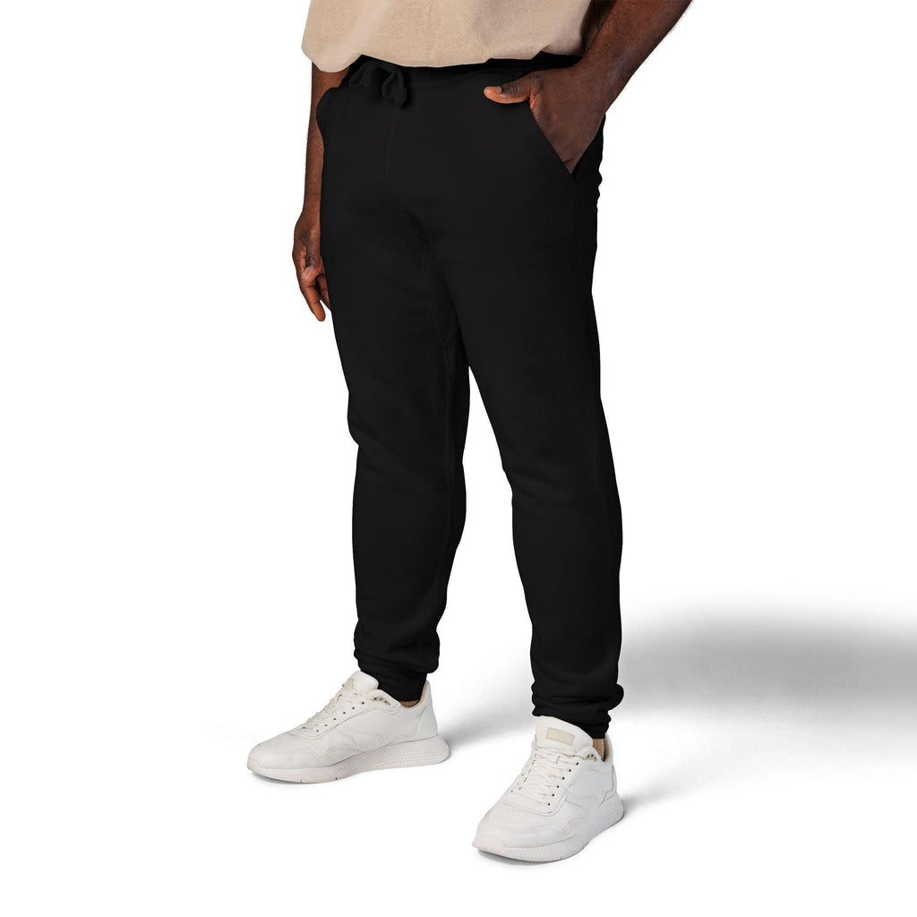 Embroidered Joggers Sweatpants | Navy Fleece Athletic Lounge Pants | Streetwear | Trouser | HalfSpace Branding