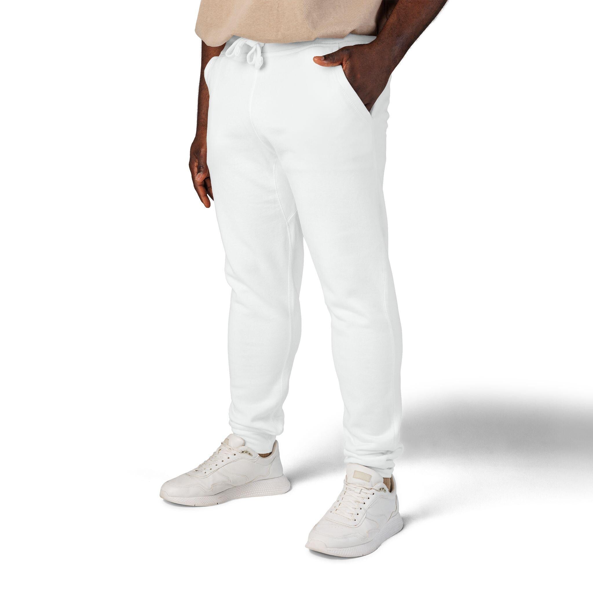 Minimal Embroidered Joggers sweatpants | Custom Monogram, Pocket Detail | Sweatpants | Streetwear | Trouser |HalfSpace Branding