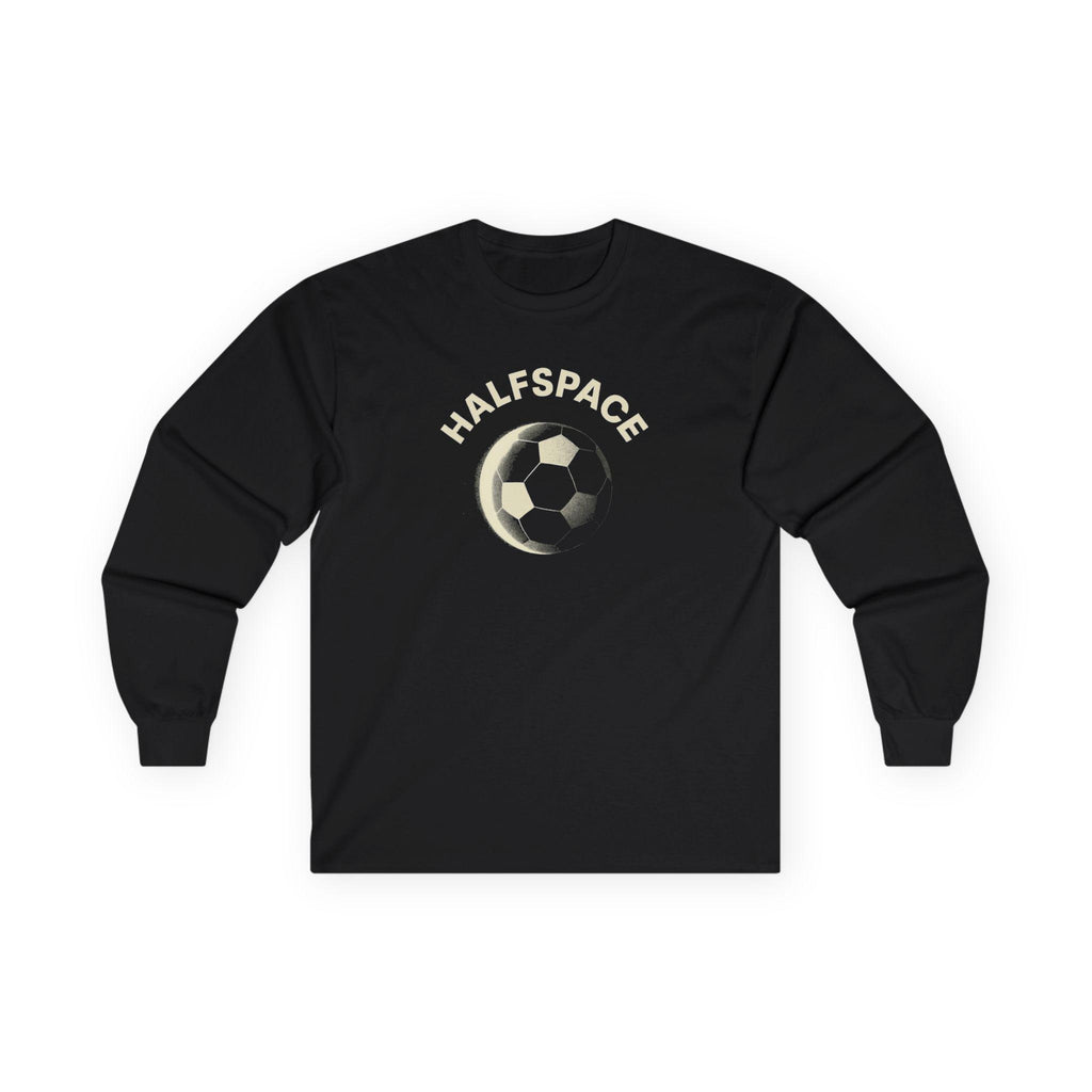 Vintage Soccer Graphic Long Sleeve Tee | Faded Football Shirt