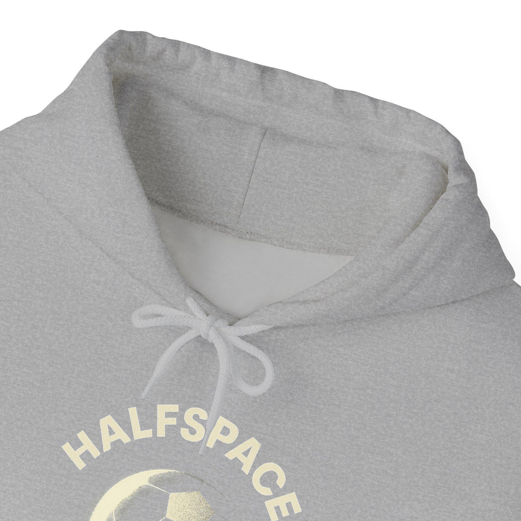 Soccer Moon Graphic Hoodie | Soccer Ball Crescent Design