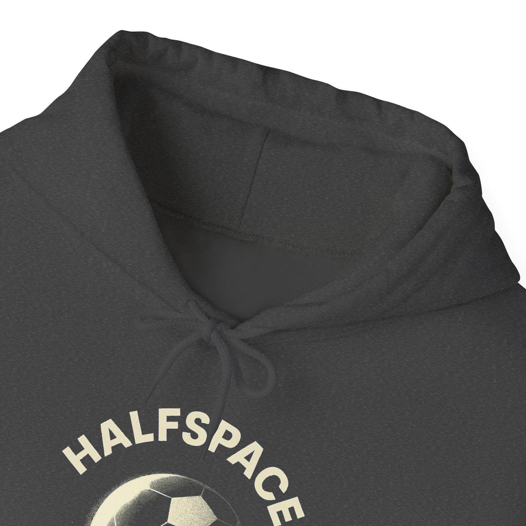 Soccer Moon Graphic Hoodie | Soccer Ball Crescent Design