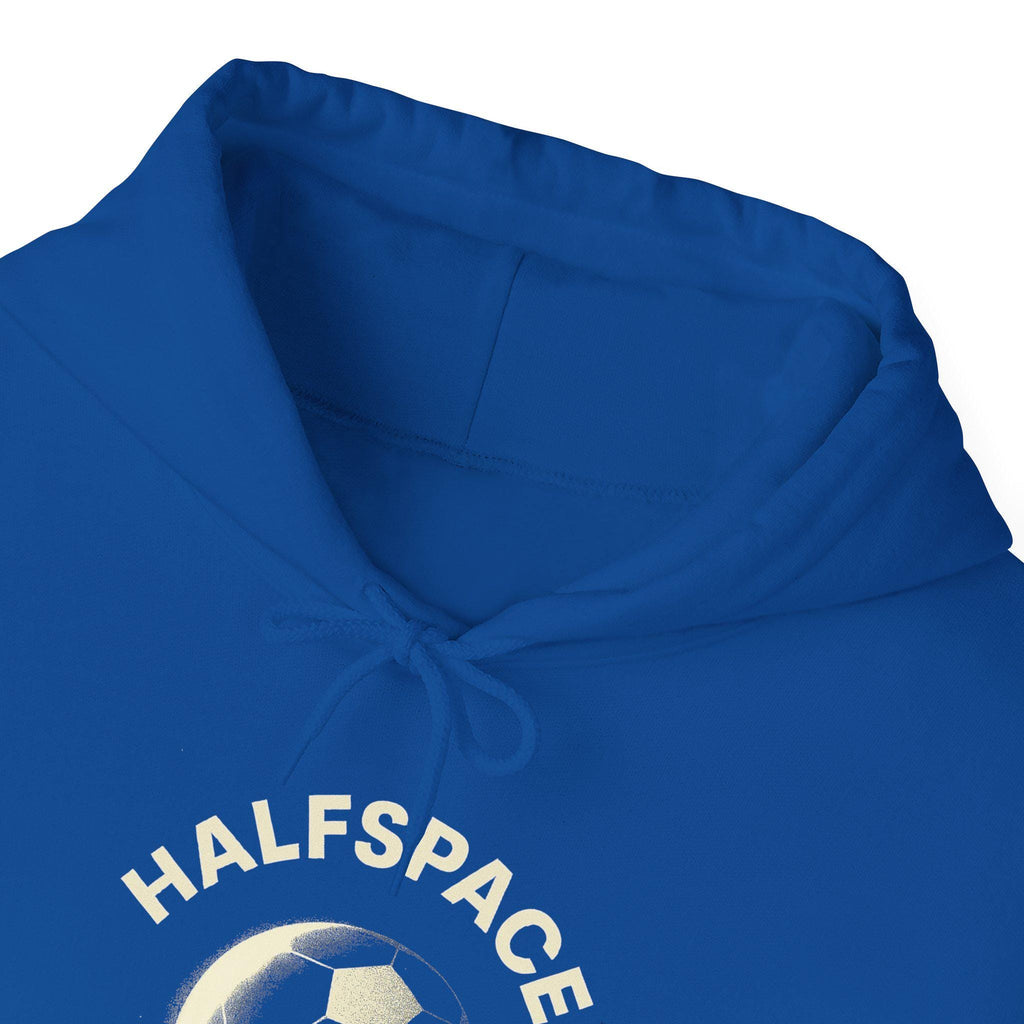 Soccer Moon Graphic Hoodie | Soccer Ball Crescent Design