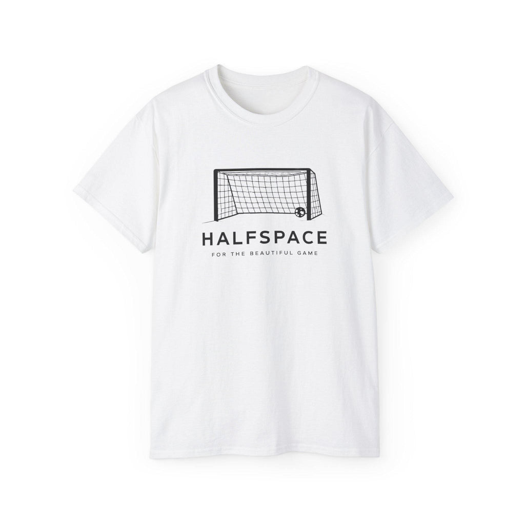 Halfspace Soccer Goal T-Shirt | Minimal Soccer Net Design