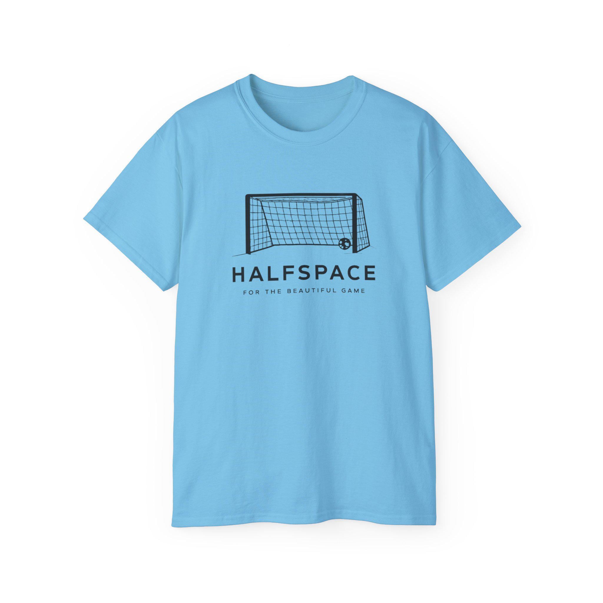Halfspace Soccer Goal T-Shirt | Minimal Soccer Net Design