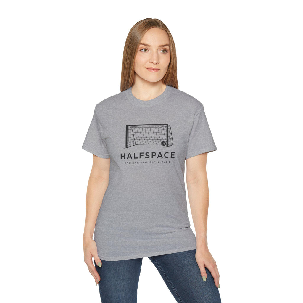 Halfspace Soccer Goal T-Shirt | Minimal Soccer Net Design