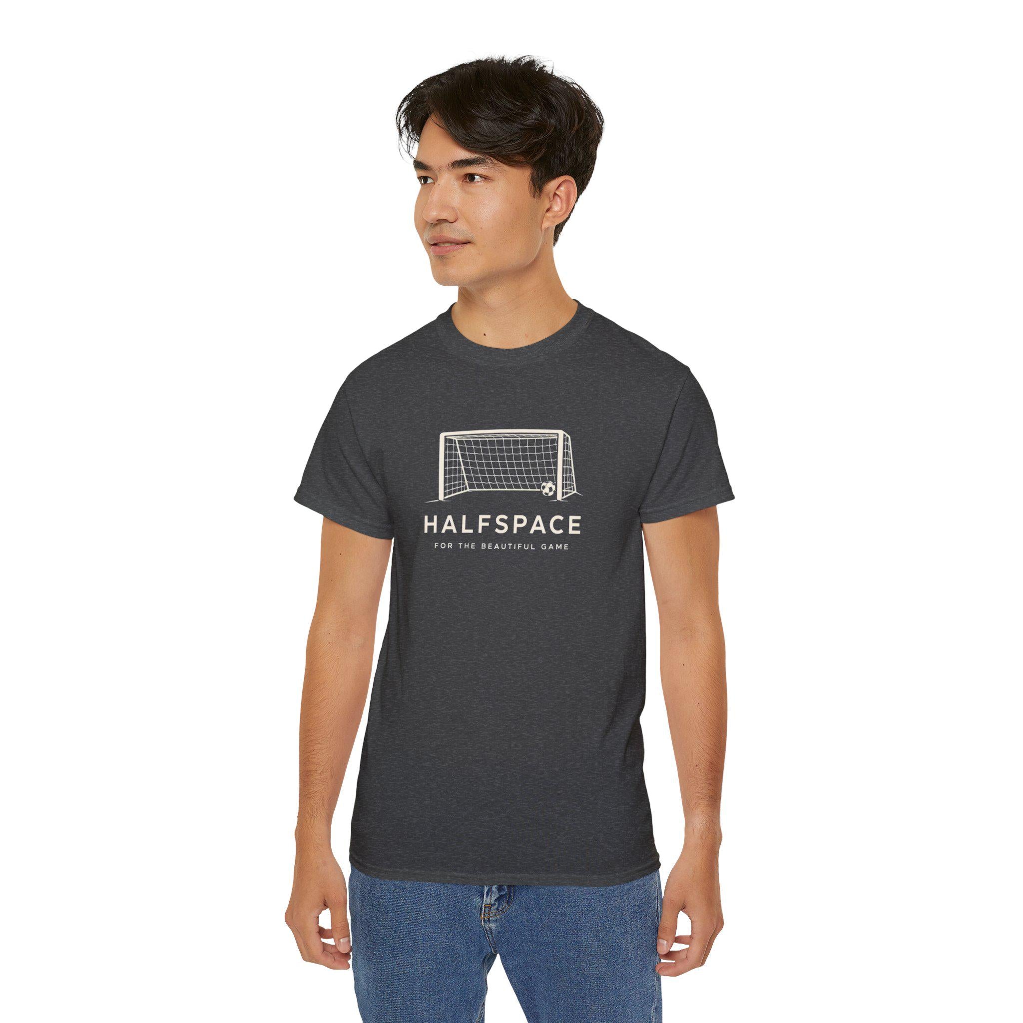 Halfspace Soccer Goal Tee | Minimalist Football Net Design