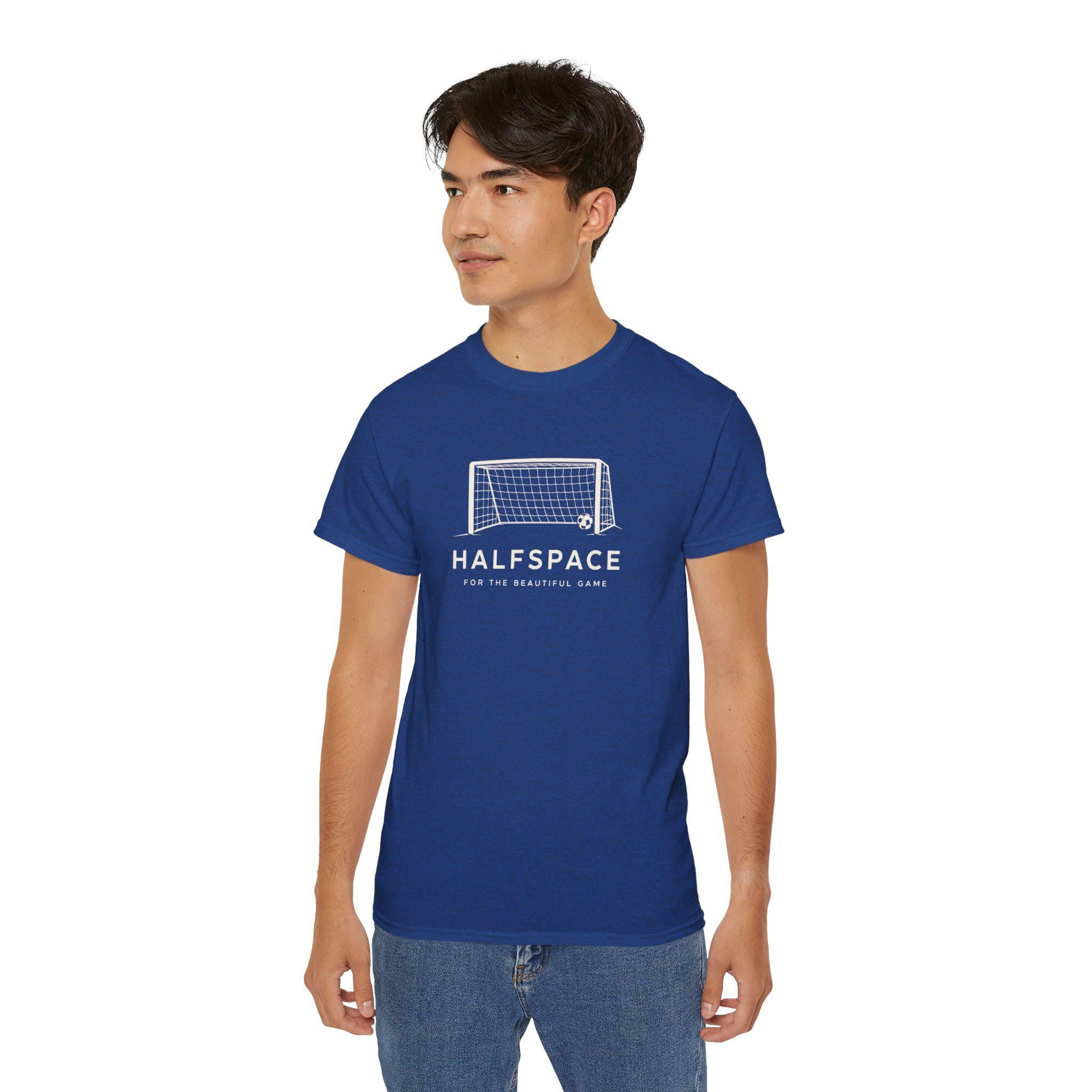 Halfspace Soccer Goal Tee | Minimalist Football Net Design