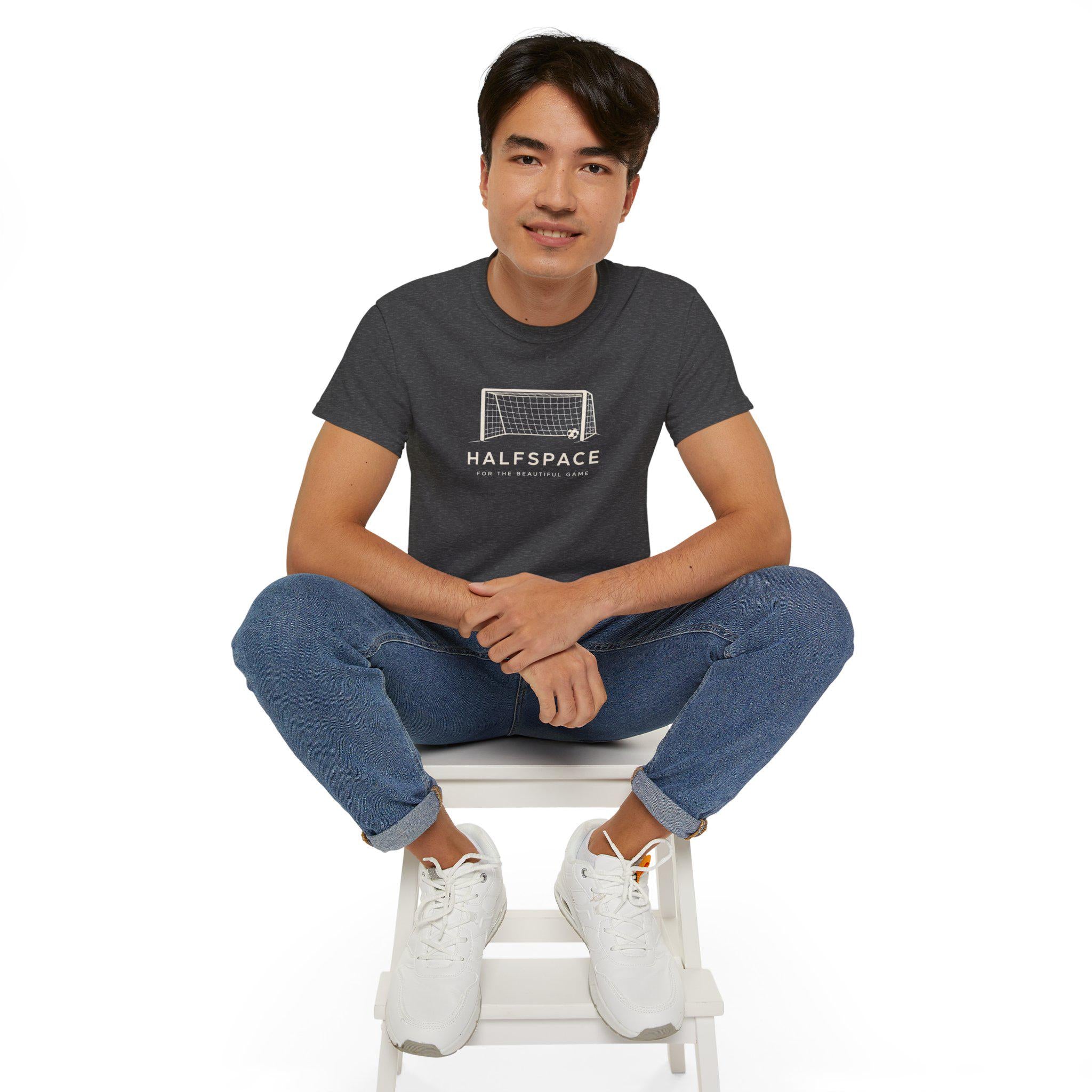 Halfspace Soccer Goal Tee | Minimalist Football Net Design