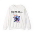 HalfSpace Futuristic Soccer Ball Sweatshirt | Cyber Space Sports Crewneck