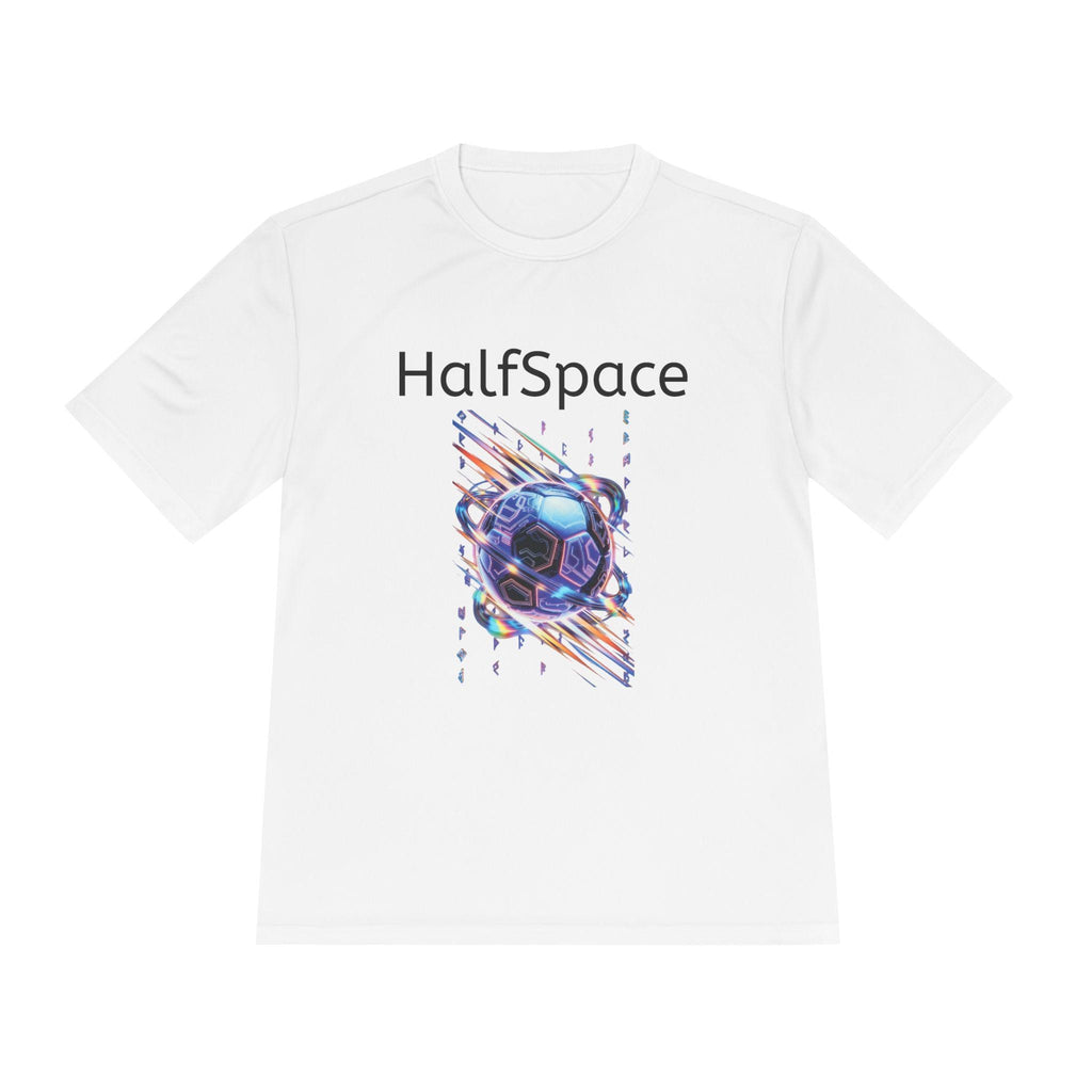 HalfSpace cosmic soccer ball shirt | Space graphic tee