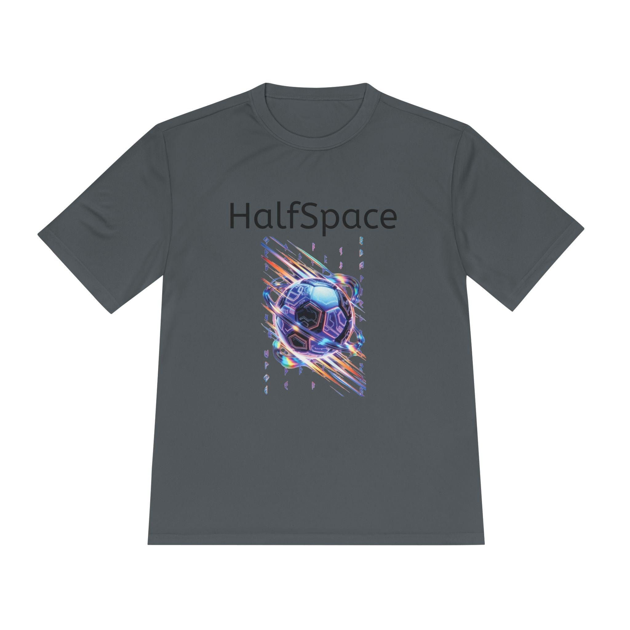 HalfSpace cosmic soccer ball shirt | Space graphic tee
