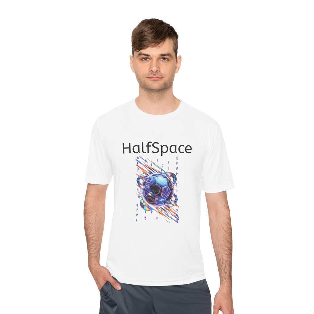 HalfSpace cosmic soccer ball shirt | Space graphic tee