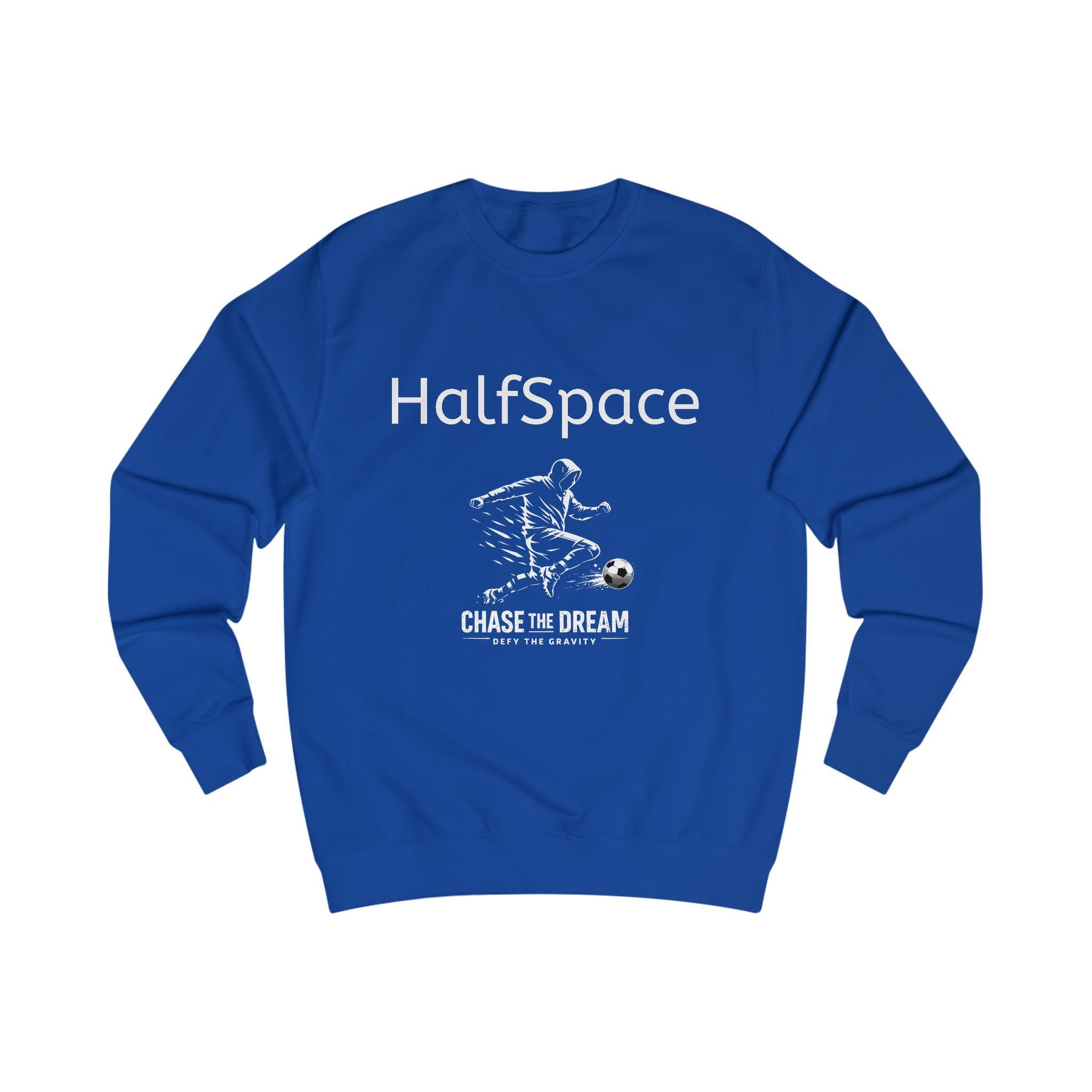 Chase The Dream Soccer Player Sweatshirt | Soccer Graphic, Sportswear | HalfSpace Studio Branding | Streetwear