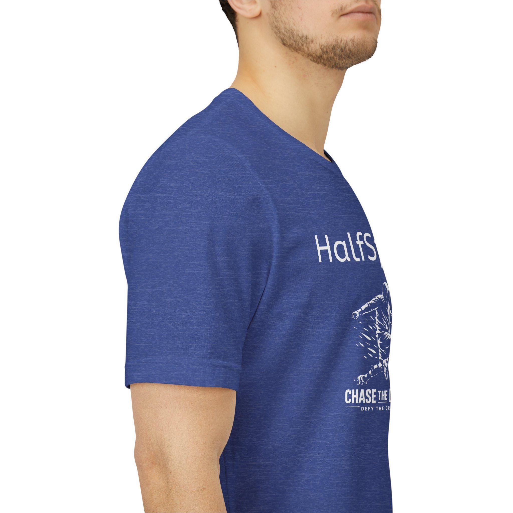 HalfSpace Soccer Player Tee | Minimal Streetwear, Chase the Dream Graphic