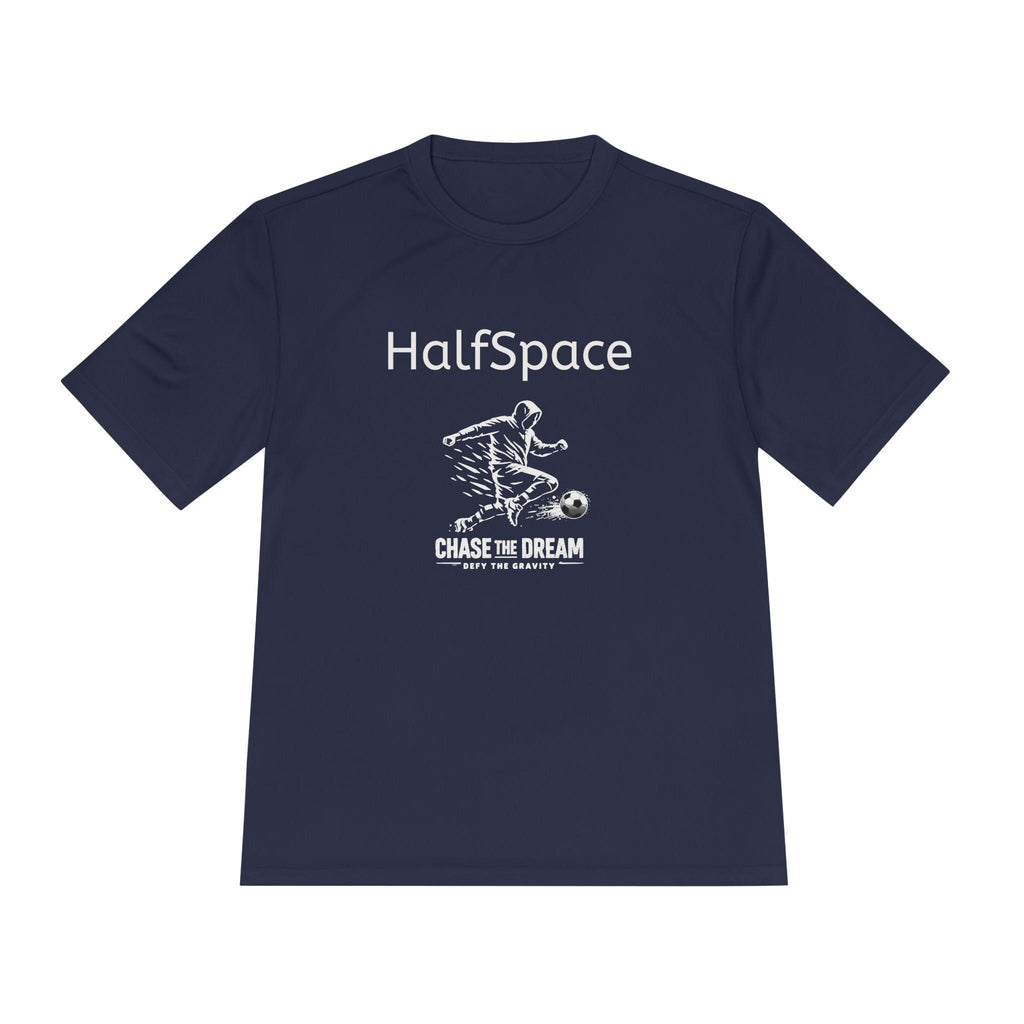 HalfSpace Soccer T-Shirt | Chase the Dream Graphic Print, Athletic Wear