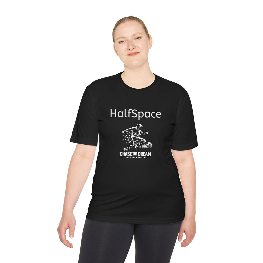HalfSpace Soccer T-Shirt | Chase the Dream Graphic Print, Athletic Wear