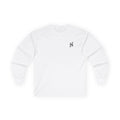 Minimal Long Sleeve Tee | Small Chest Graphic | Streetwear | HalfSpace Studio Branding | Minimal Design