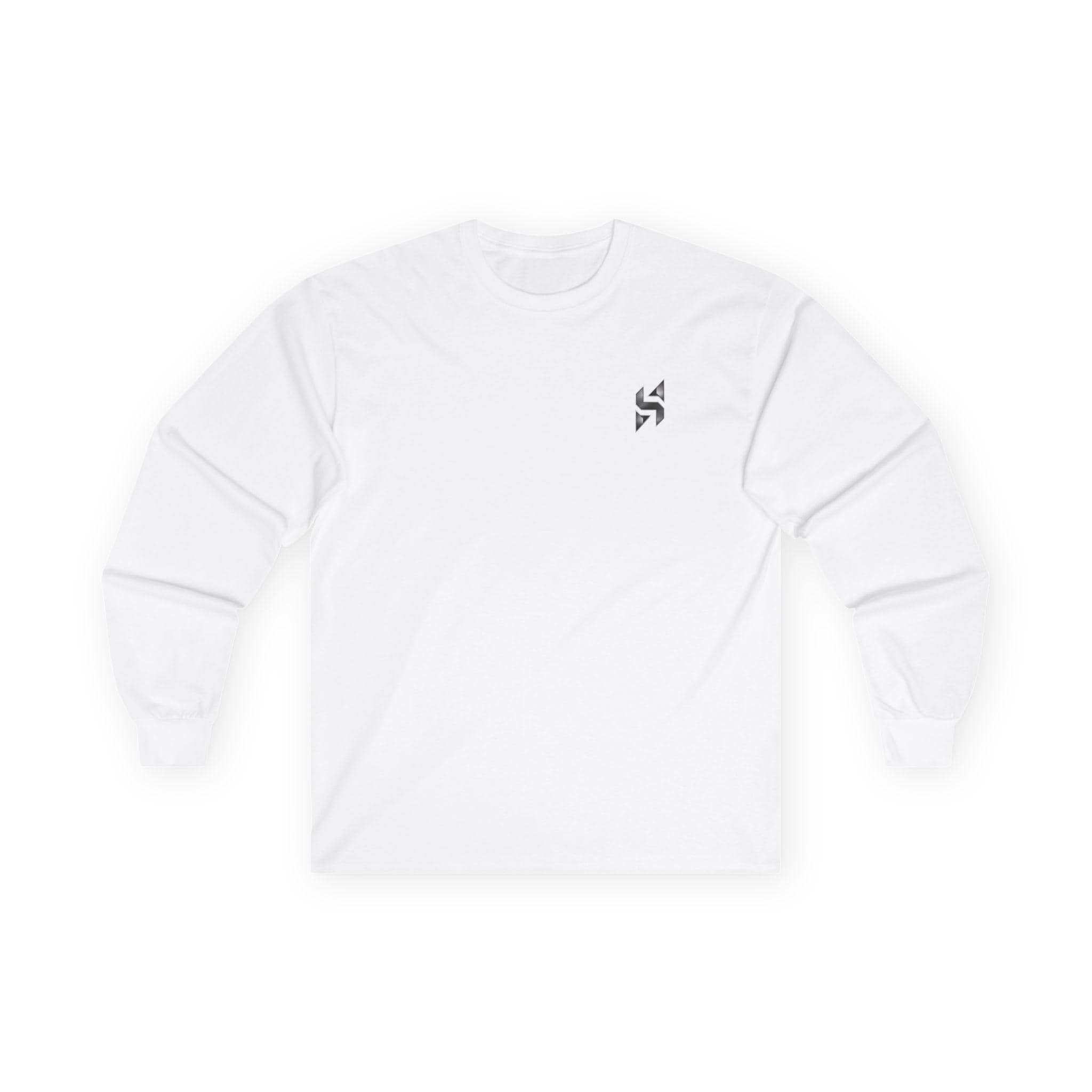 Minimal Long Sleeve Tee | Small Chest Graphic | Streetwear | HalfSpace Studio Branding | Minimal Design