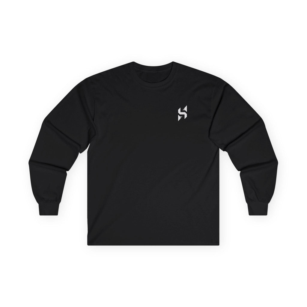 Minimal Long Sleeve Tee | Small Chest Graphic | Streetwear | HalfSpace Studio Branding | Minimal Design