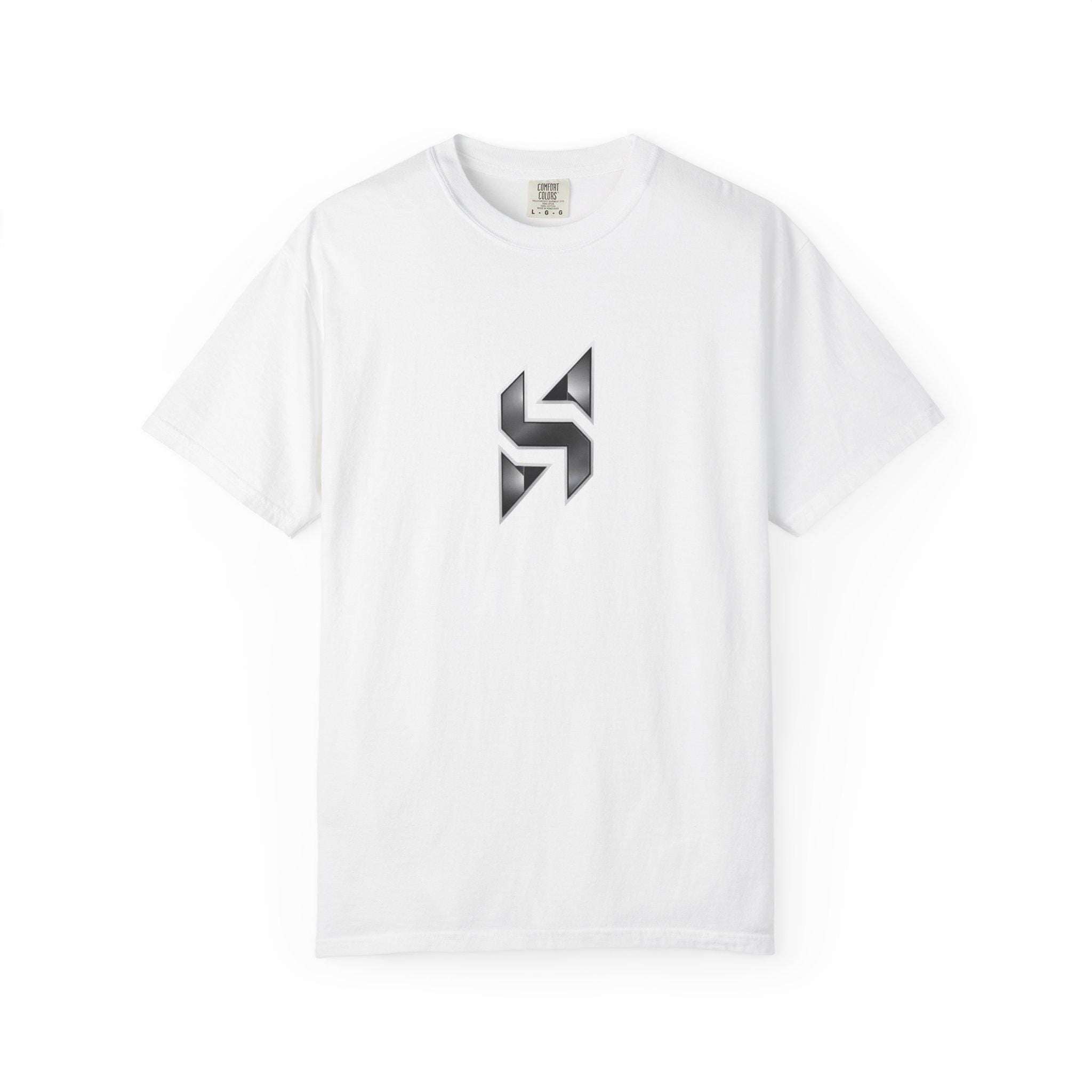 Geometric Monogram T-Shirt | Minimal Abstract Graphic Tee | Streetwear