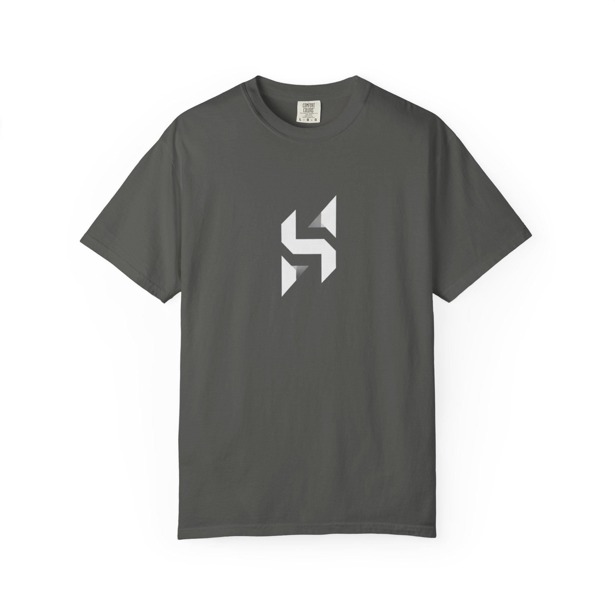Geometric Monogram T-Shirt | Minimal Abstract Graphic Tee | Streetwear