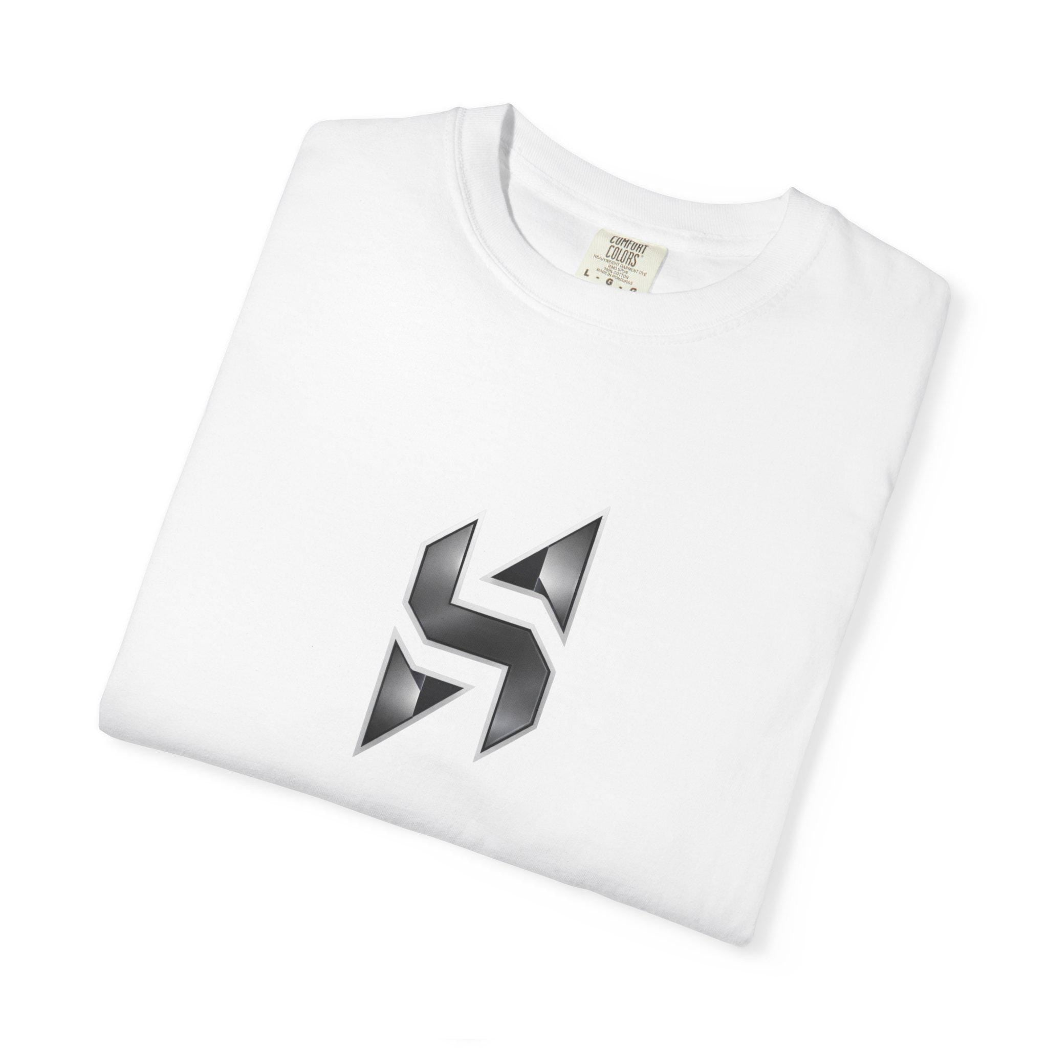 Geometric Monogram T-Shirt | Minimal Abstract Graphic Tee | Streetwear