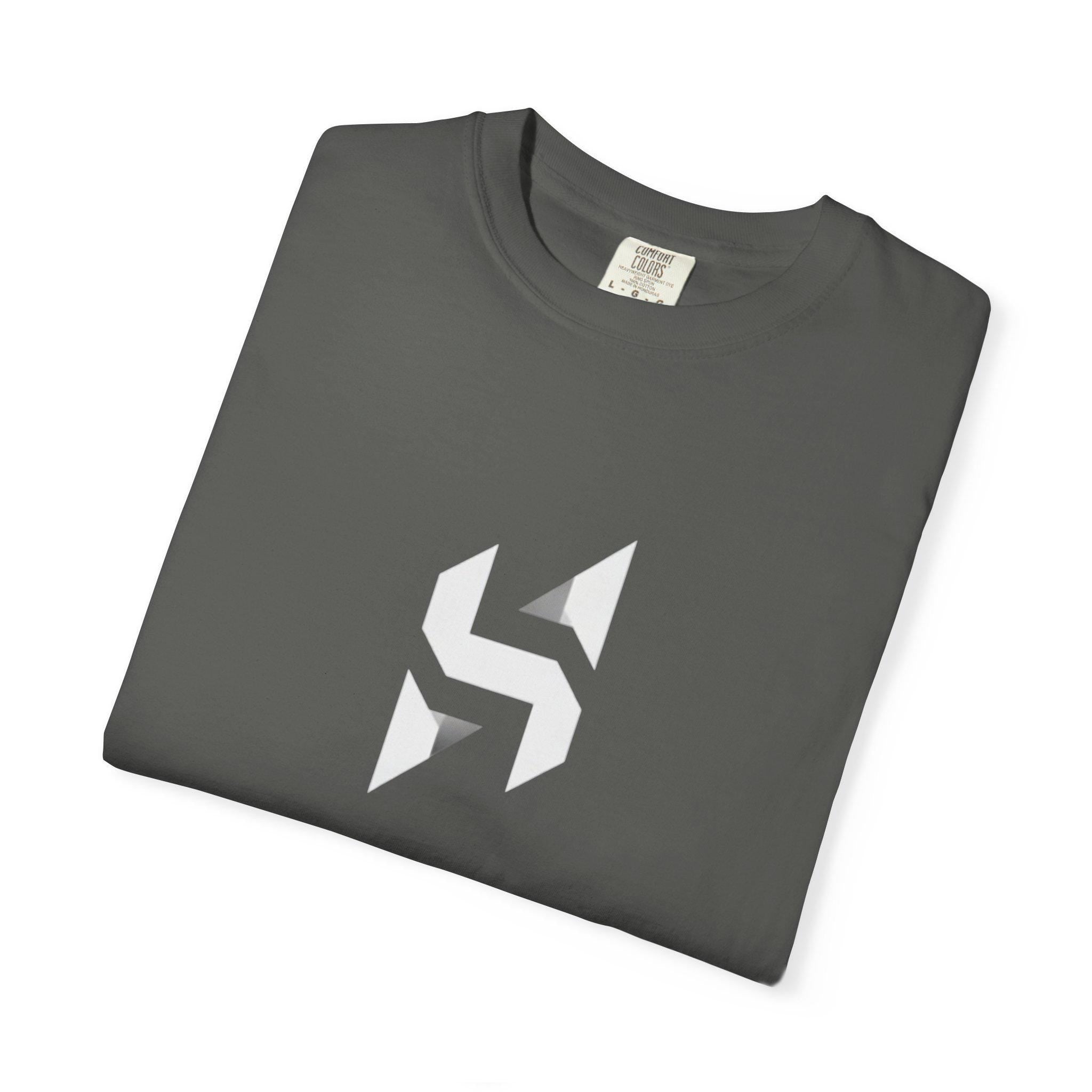 Geometric Monogram T-Shirt | Minimal Abstract Graphic Tee | Streetwear