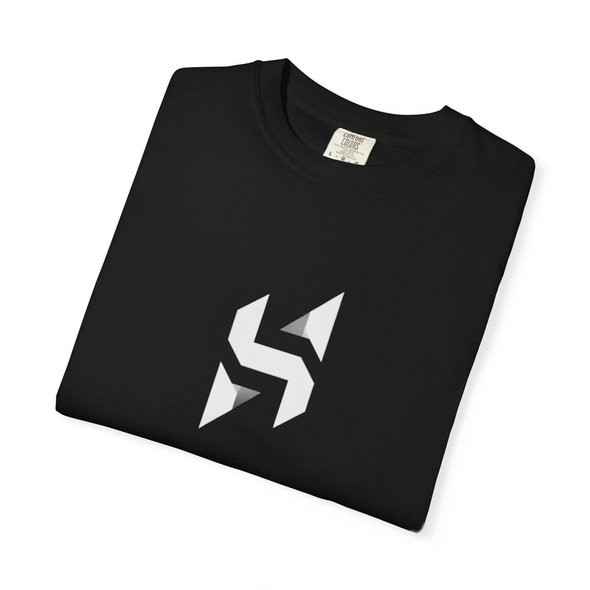 Geometric Monogram T-Shirt | Minimal Abstract Graphic Tee | Streetwear