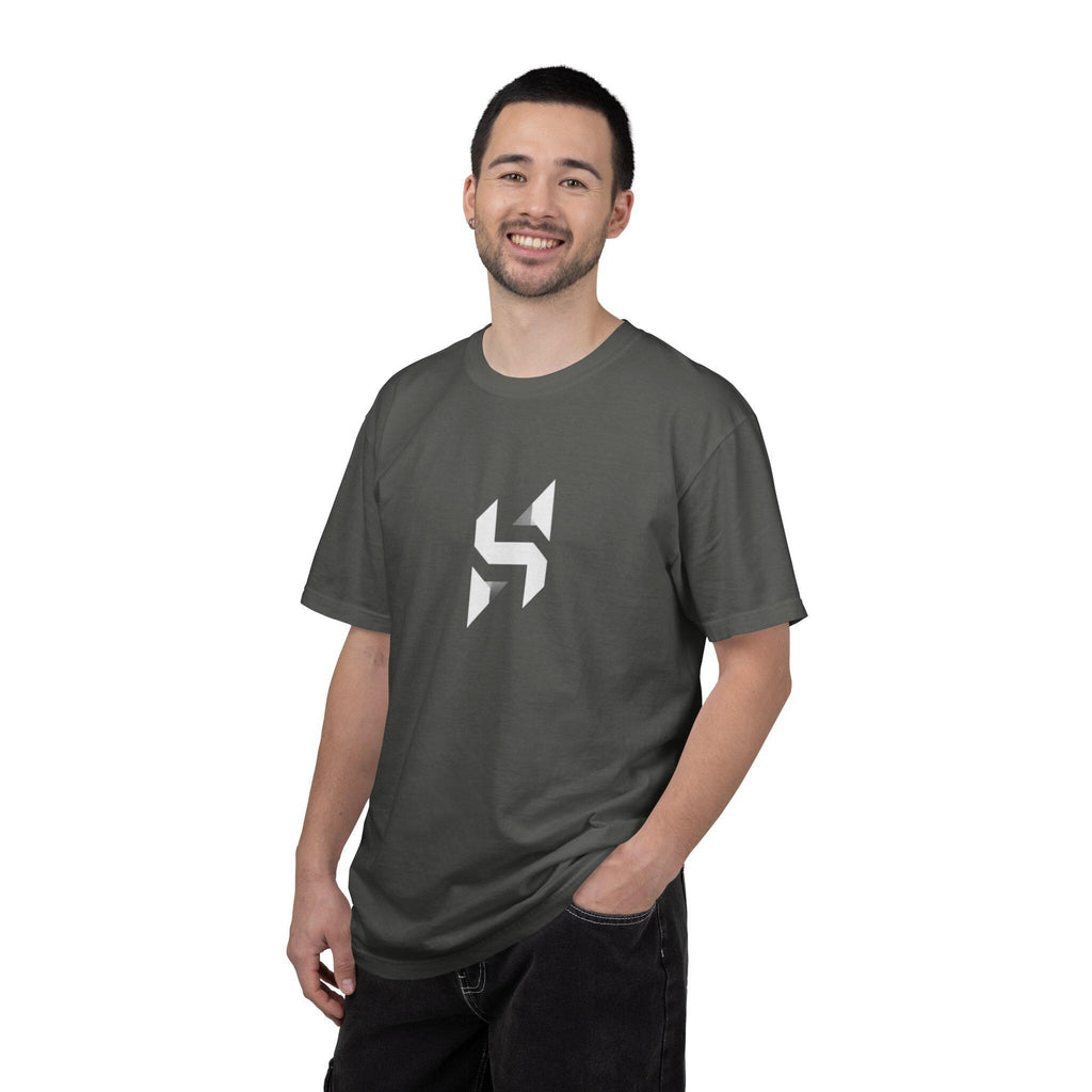 Geometric Monogram T-Shirt | Minimal Abstract Graphic Tee | Streetwear