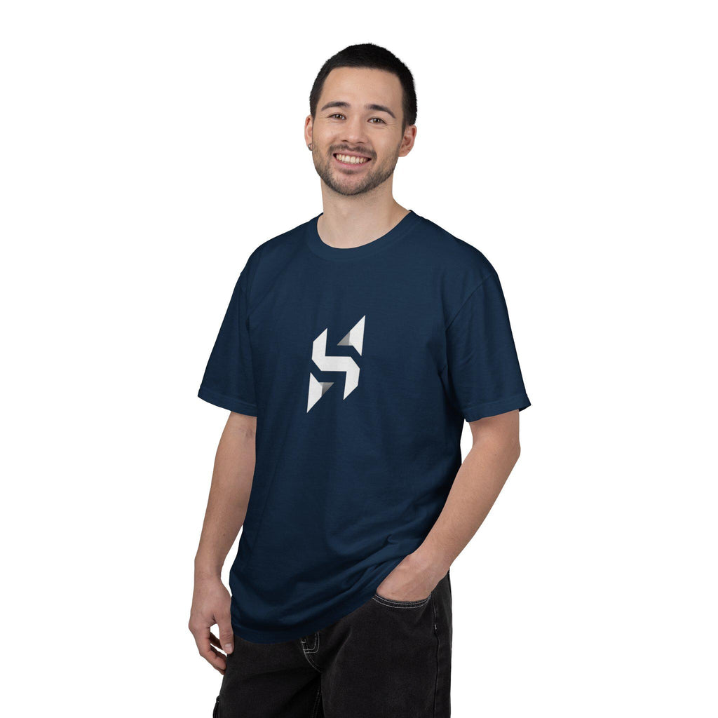 Geometric Monogram T-Shirt | Minimal Abstract Graphic Tee | Streetwear